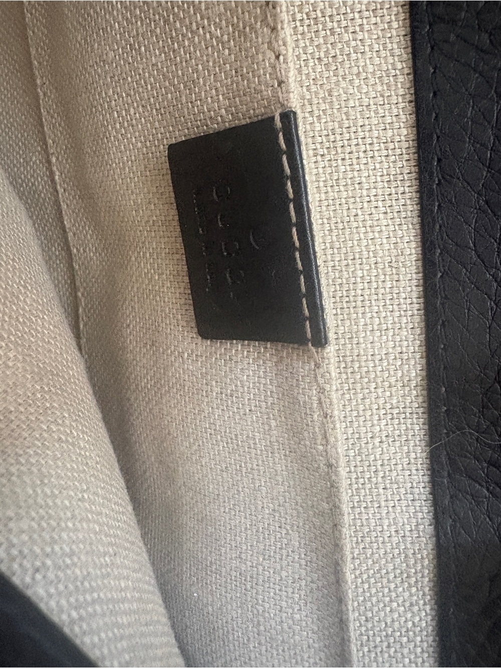 authentic Gucci shoulder/ clutch bag. Leather/ skin material. - Picture 5 of 7